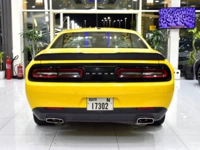 2019 Dodge Challenger SXT 6 Cylinder petrol Engine Yellow Coupe American Specs