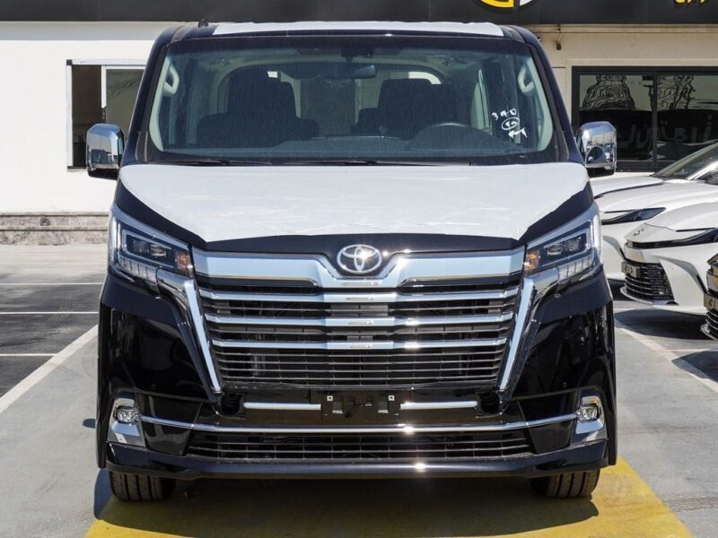 2025 Toyota Granvia 3.5 Liter V6 Cylinder Petrol Engine Black Van GCC Specs