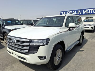 2025 Toyota Landcruiser GXR 3.5L TWIN TURBO, 6 CYLINDER White Beige SUV