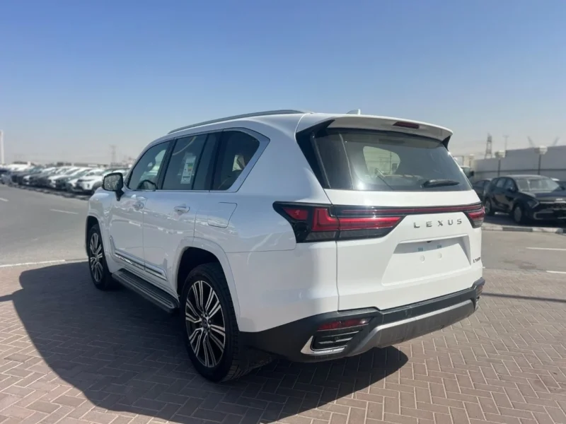 2025 Lexus LX 600 Signature 3.5 Litres 6 Cylinders Engine White Tan SUV GCC Specs