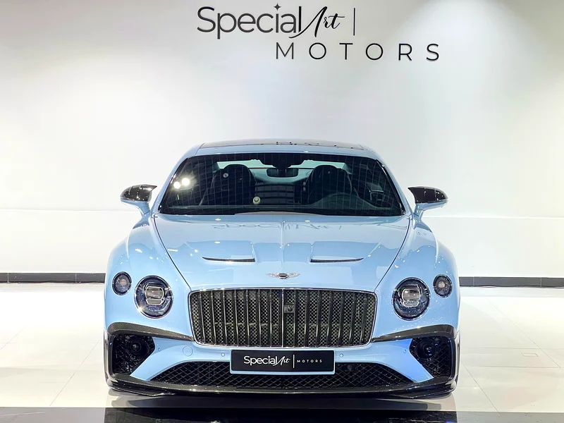 2023 BENTLEY CONTINENTAL GT V8 ORIGINAL MANSORY Blue Black Coupe