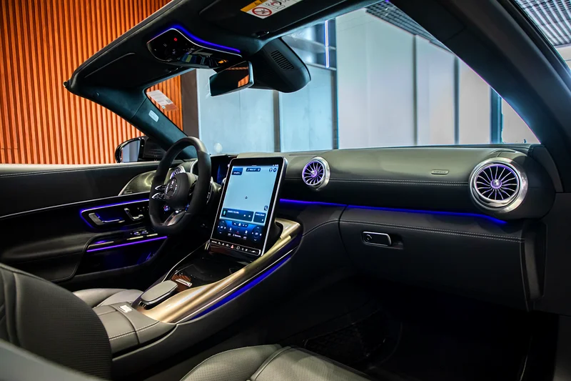 2022 Mercedes-Benz SL-Class SL 63 AMG 8 Cylinders Engine Grey Black Convertible