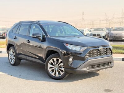 2021 TOYOTA RAV 4 XLE PREMIUM 2.5 Litres V4 Engine Black SUV Automatic AWD