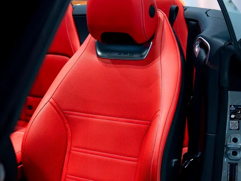 2022 Mercedes-Benz SL-Class SL 63 AMG 8 Cylinder Petrol Engine Grey Red Convertible