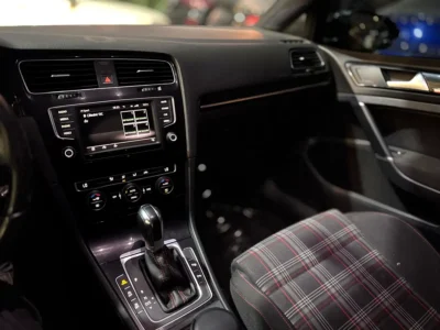 2016 Volkswagen Golf GTI 4 Cylinder Engine Black Hatchback Turbo Performance