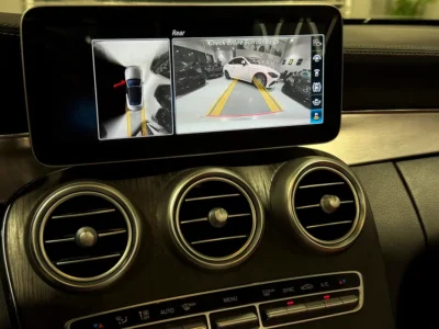 2021 Mercedes-Benz C-Class C43 AMG 6 Cylinders Engine White Red Convertible