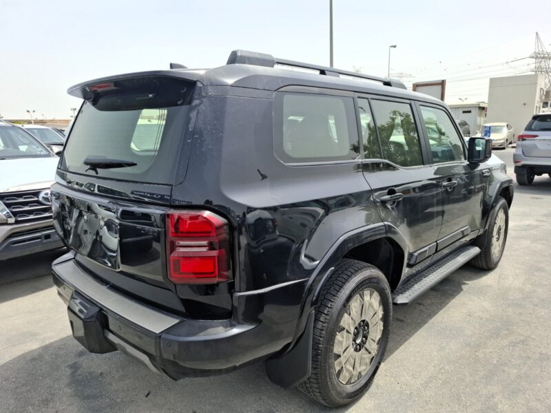 2025 Toyota Prado Luxury 2.4L Turbocharged 4-cylinder Petrol Engine Black SUV