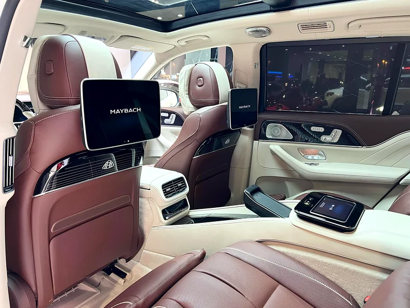 2021 Mercedes-Maybach GLS-Class GLS 600 8 Cylinders Engine White Pink SUV