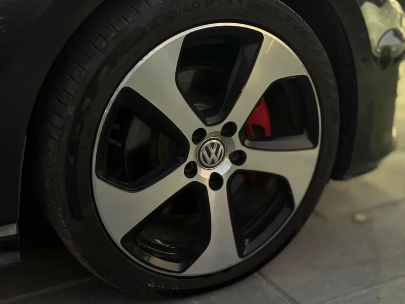 2016 Volkswagen Golf GTI 4 Cylinder Engine Black Hatchback Turbo Performance