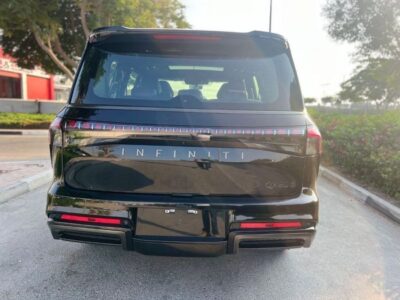 2026 Infiniti QX80 Autograph Bench Chairs 3.5L Turbo 6 Cylinders Engine Black Red SUV