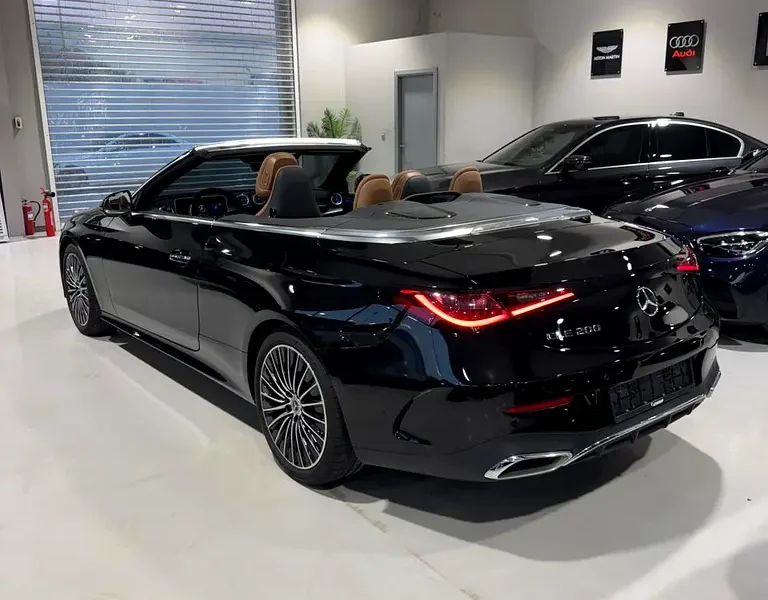 2025 Mercedes-Benz CLE-Class CLE200 4 Cylinders Engine Black Brown Convertible