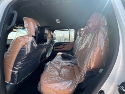 2025 Lexus LX 600 Signature 3.5 Litres 6 Cylinders Engine White Tan SUV GCC Specs