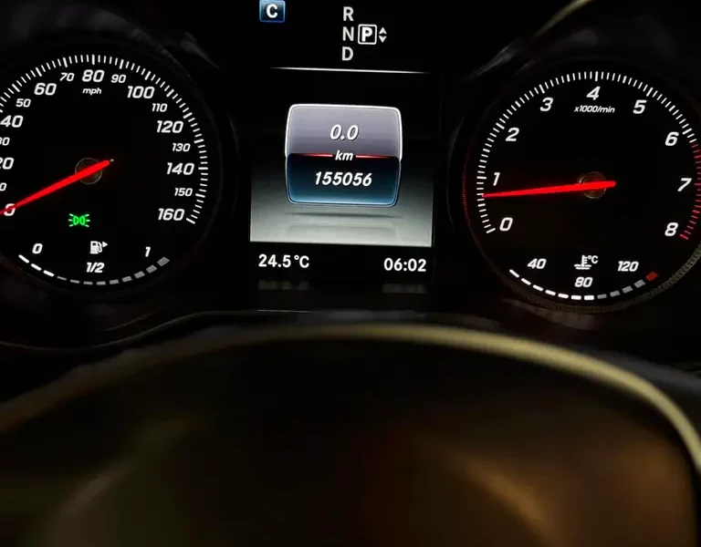 2015 Mercedes-Benz C-Class C300 4Matic 4 Cylinder Petrol Engine White Black Sedan