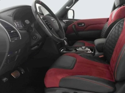 2024 Nissan Patrol NISMO 8 Cylinders Petrol Engine Grey Red SUV GCC Specs