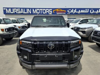 2025 Toyota Prado Luxury 2.4L Turbocharged 4-cylinder Petrol Engine Black SUV