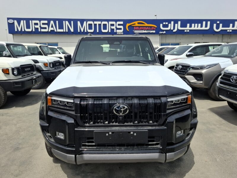 2025 Toyota Prado Luxury 2.4L Turbocharged 4-cylinder Petrol Engine Black SUV