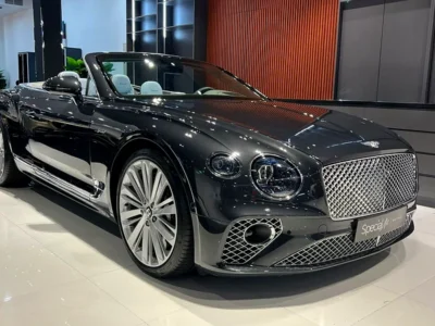 2022 BENTLEY CONTINENTAL GTC SPEED W12 Grey Blue Convertible 1 OUT OF 20