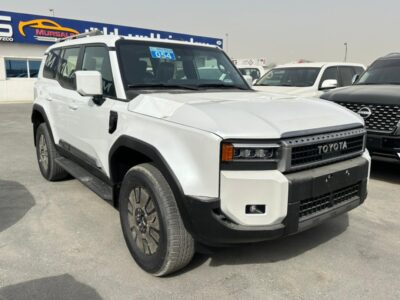 2025 Toyota Prado 2.4l Adventure 2.4L 4-Cylinder Turbo Petrol White Black SUV