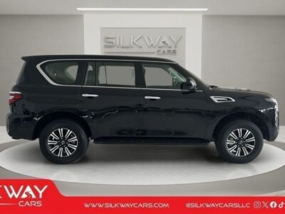 2024 Nissan Patrol Nissan Patrol XE V6 Engine Black Grey SUV 4WD GCC Specs