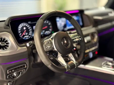 2024 Mercedes-Benz G-Class G 63 AMG 8 Cylinders Engine White Brown SUV