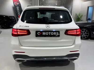 2018 Mercedes-Benz GLC GLC 250 4MATIC 4 Cylinders Engine White Brown Crossover