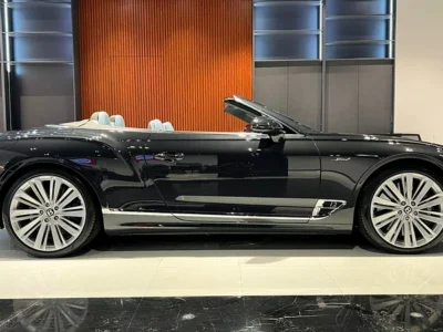 2022 BENTLEY CONTINENTAL GTC SPEED W12 Grey Blue Convertible 1 OUT OF 20
