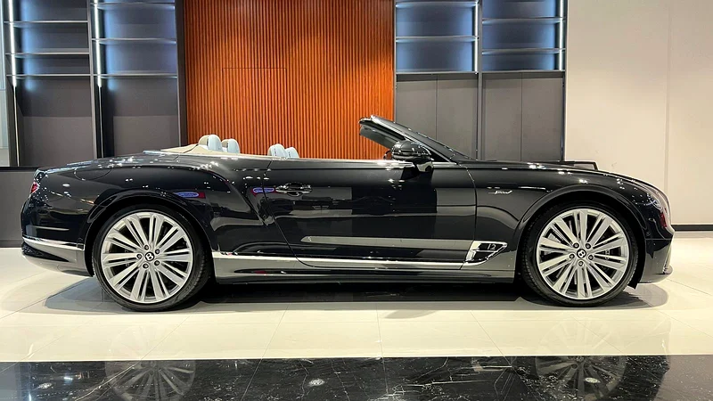 2022 BENTLEY CONTINENTAL GTC SPEED W12 Grey Blue Convertible 1 OUT OF 20