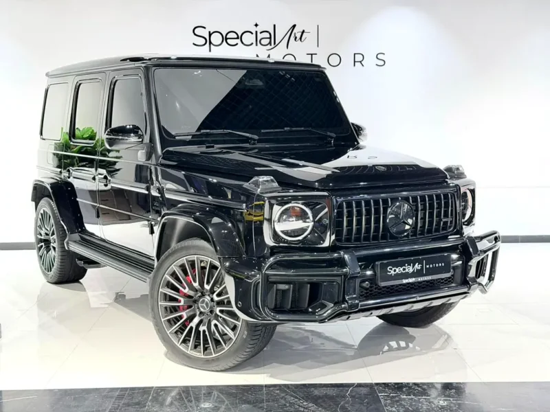 2025 Mercedes-Benz G-Class G 63 AMG V8 Black SUV DOUBLE NIGHT PACKAGE