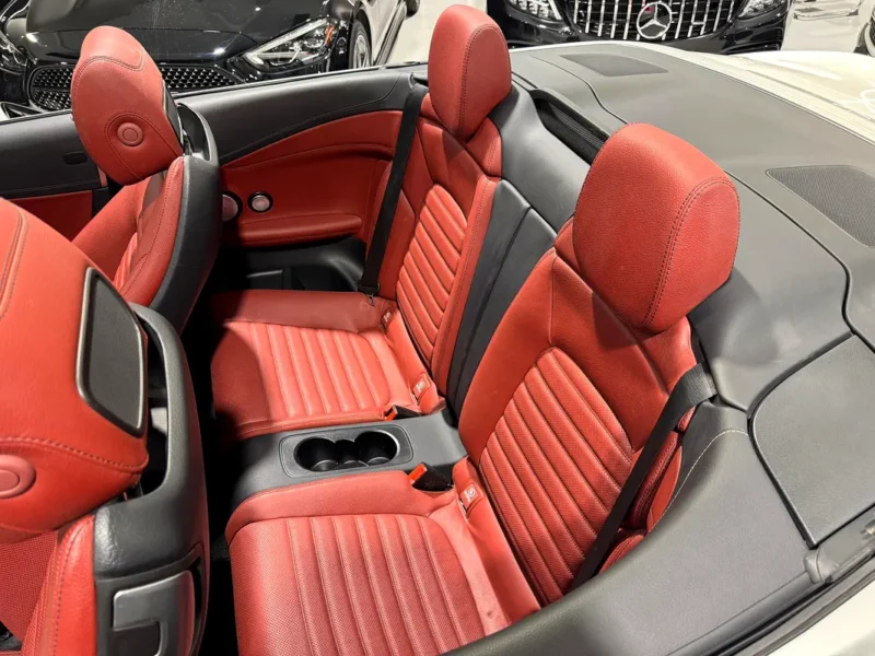 2021 Mercedes-Benz C-Class C43 AMG 6 Cylinders Engine White Red Convertible