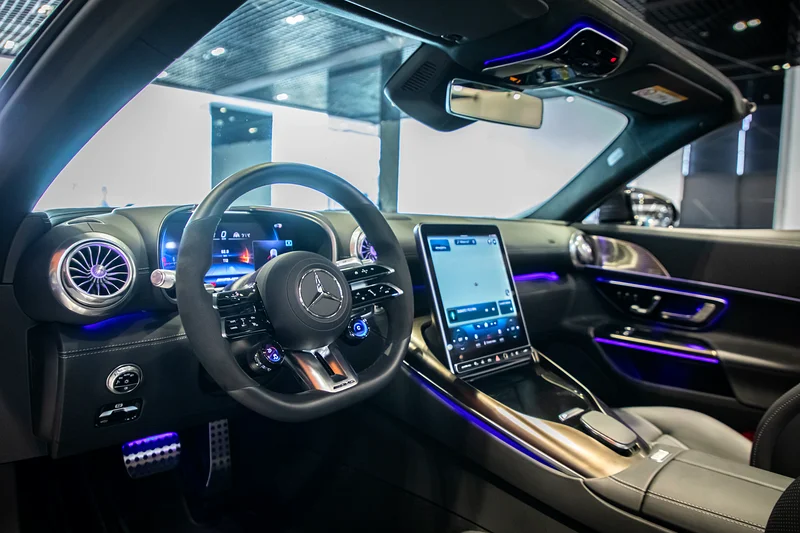 2022 Mercedes-Benz SL-Class SL 63 AMG 8 Cylinders Engine Grey Black Convertible