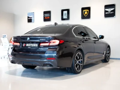 2023 BMW 5-Series 530i M Sport 4 Cylinders Petrol Engine Grey Black Sedan