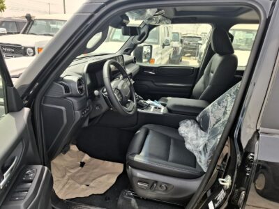 2025 Toyota Prado Luxury 2.4L Turbocharged 4-cylinder Petrol Engine Black SUV