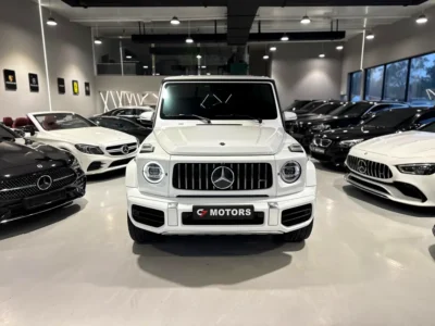 2024 Mercedes-Benz G-Class G 63 AMG 8 Cylinders Engine White Brown SUV