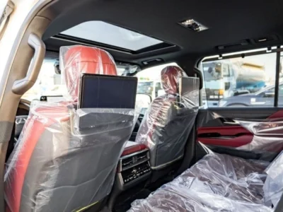 2022 Lexus LX 600 Signature 3.5L 6 Cylinder Petrol Engine White Black SUV GCC