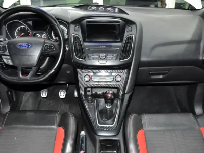 2017 Ford Focus ST 4 Cylinder Petrol Engine White Black Hatchback GCC