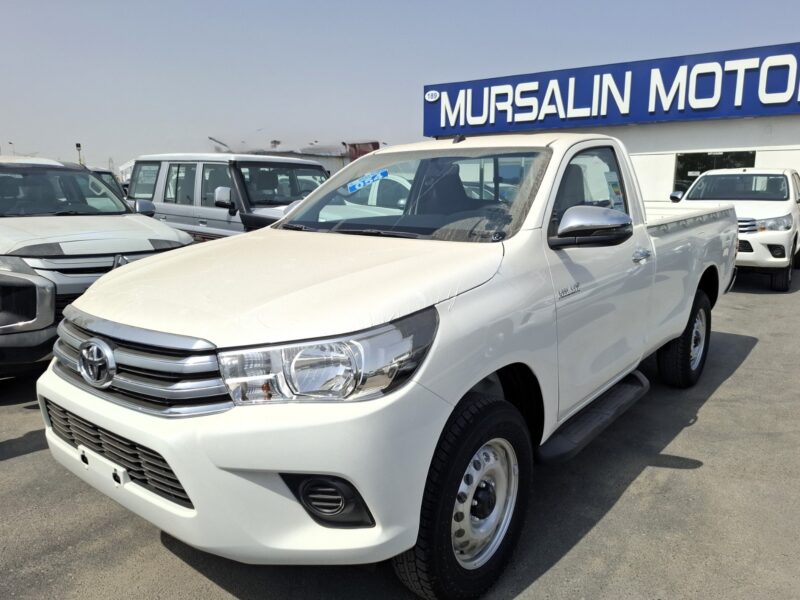 2025 Toyota Hilux 2.4L 4 Cylinders Engine MT SC White Diesel Basic White Black Pickup