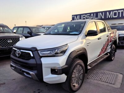 2025 Toyota Hilux Adventure 4.0L 6 Cylinders Engine AT White Black Pickup Petrol