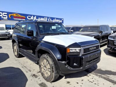 2024 Toyota Prado 2.8L 4-cylinder Turbo Diesel All Rounder Black SUV