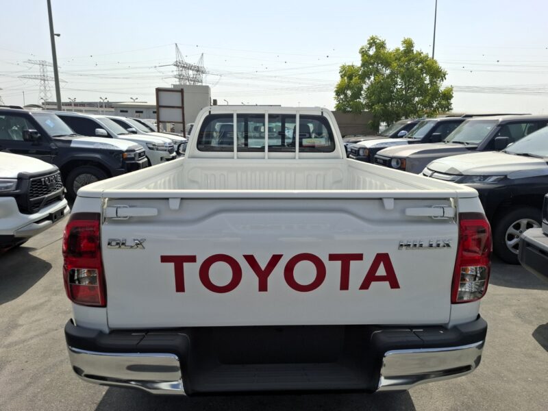 2025 Toyota Hilux 2.4L 4 Cylinders Engine MT SC White Diesel Basic White Black Pickup
