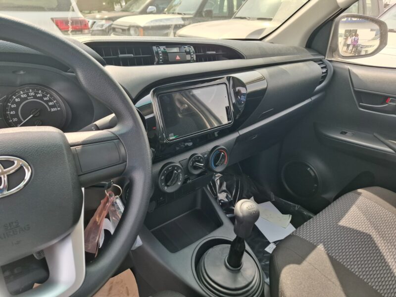 2025 Toyota Hilux 2.4L 4 Cylinders Engine MT SC White Diesel Basic White Black Pickup