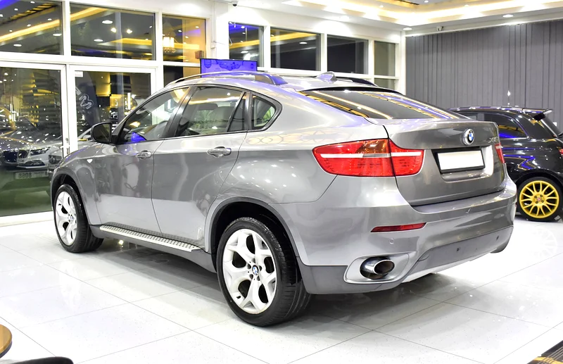 2012 BMW X6 Xdrive35i 6 Cylinders Petrol Engine Grey Beige SUV GCC Specs