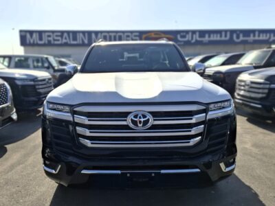 2024 Toyota Landcruiser VX Plus 3.5L TWIN TURBO, 6 CYLINDER Black SUV Petrol