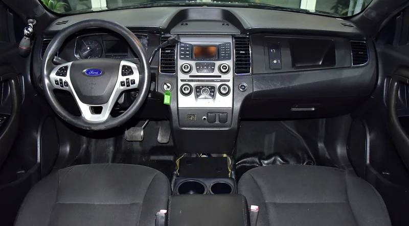 2015 Ford Taurus SE 6 Cylinders Petrol Engine Black Sedan American Specs