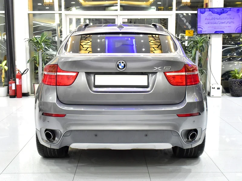 2012 BMW X6 Xdrive35i 6 Cylinders Petrol Engine Grey Beige SUV GCC Specs