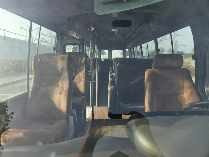 2008 Toyota Coaster Other 4 Cylinders Diesel Engine White Brown Van Manual