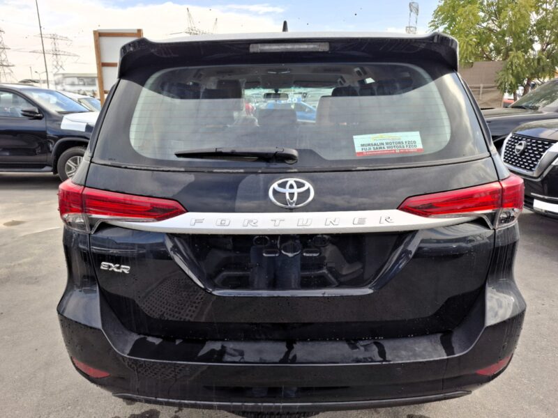 2025 Toyota Fortuner EXR 2.7L 4 Cylinders Engine Black Tan SUV Petrol