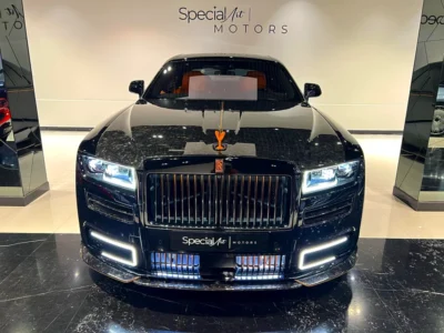 2021 Rolls-Royce Ghost Mansory Black Badge 12 Cylinders Engine Black Orange Sedan