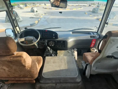 2008 Toyota Coaster Other 4 Cylinders Diesel Engine White Brown Van Manual