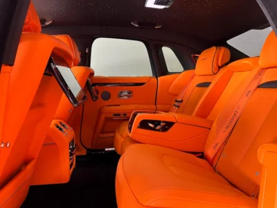 2021 Rolls-Royce Ghost Mansory Black Badge 12 Cylinders Engine Black Orange Sedan