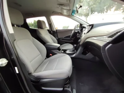 2016 Hyundai Santa Fe Sport 4 Cylinders Petrol Engine Black Beige SUV US Specs Clean Title